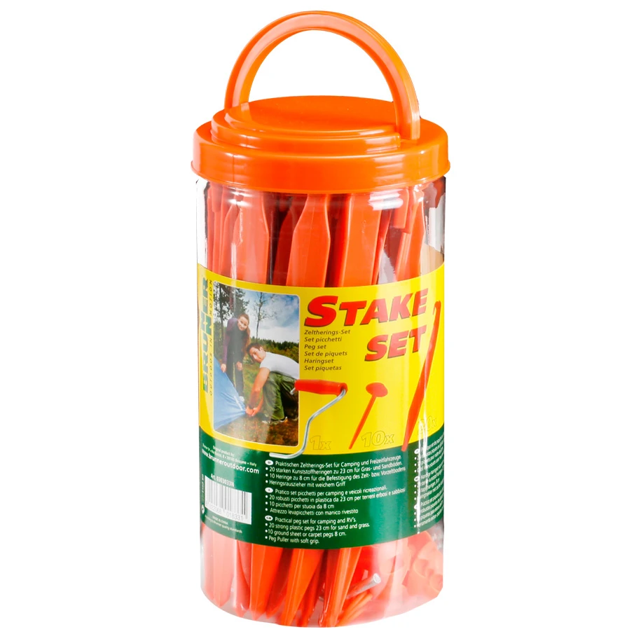 Brunner Stake Set - Zelthering 3 Brunner Stake Set - Zelthering