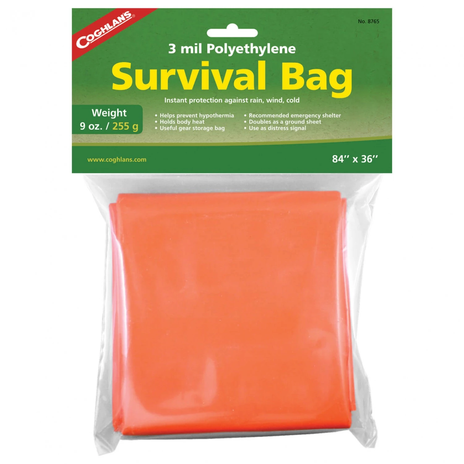 Coghlans Survival Bag - Biwaksack 3 Coghlans Survival Bag - Biwaksack