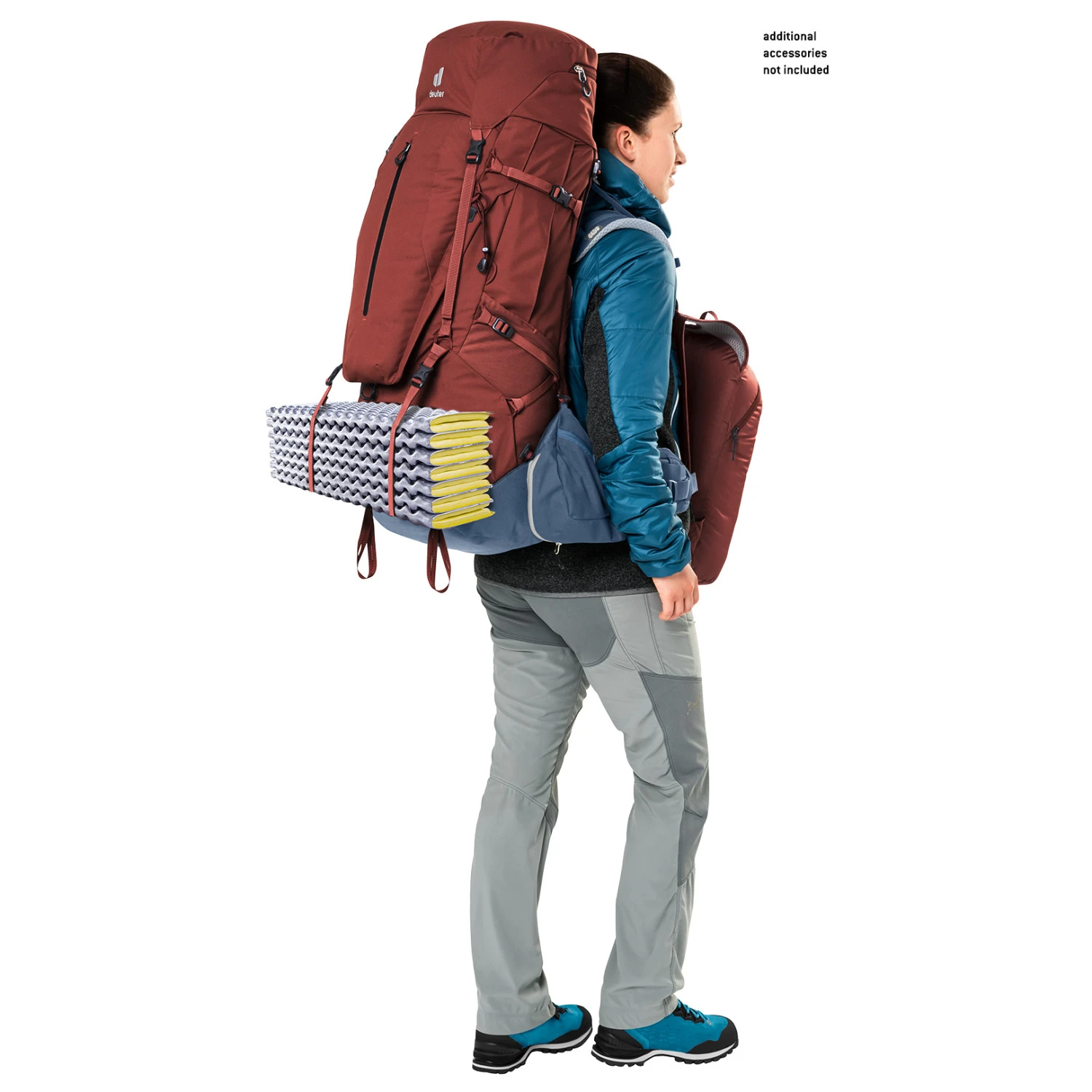 Deuter Women's Aircontact X 60+15 SL - Trekkingrucksack 14 Deuter Women's Aircontact X 60+15 SL - Trekkingrucksack – Bild 12