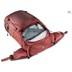 Deuter Women's Futura Air Trek 55+10 SL - Trekkingrucksack -Geschäft Für Campingausrüstung deuter womens futura air trek 55 10 sl trekkingrucksack detail 11