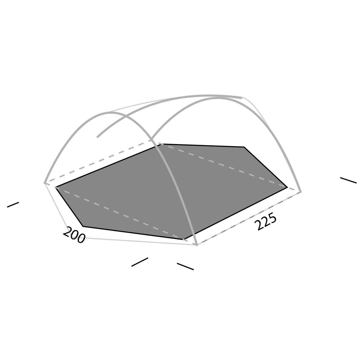 Exped Venus II Footprint - Zeltunterlage 3 Exped Venus II Footprint - Zeltunterlage