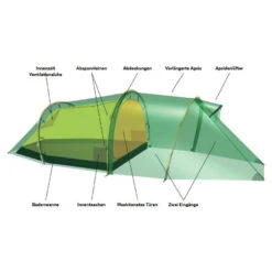 Hilleberg Nallo 4 GT - 4-Personen Zelt -Geschäft Für Campingausrüstung hilleberg nallo 4 gt 4 personen zelt detail 6