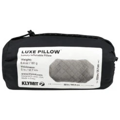 Klymit Luxe Pillow - Kissen 13 Klymit Luxe Pillow - Kissen -Geschäft Für Campingausrüstung klymit luxe pillow kissen detail 6