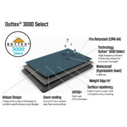 Outwell Springwood 6SG - 5-6 Personen Zelt -Geschäft Für Campingausrüstung outwell springwood 6sg 5 6 personen zelt detail 7
