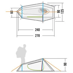 Tatonka Koli - 1-Personen Zelt 12 Tatonka Koli - 1-Personen Zelt -Geschäft Für Campingausrüstung tatonka koli 1 personen zelt detail 4