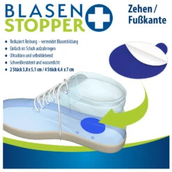 Blasenstopper Ovale Für Zehen/Fusskante